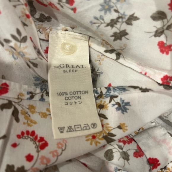 THE GREAT. Floral Button pj set - Picture 7 of 7